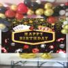 INRUI Casino Happy Birthday Photography Backdrop Las Vegas Casino Night Dice Poker Birthday Party Decorations Banner (7x5FT) view 3
