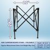 WMX Adjustable Easy Fold Carrom Stand, Portable Carrom Board Lamp Shade, Hanging Lamp Shade (ExtendX) view 3