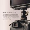 Tilta Mini Ball Head Mount | Adjust Angle of External Monitors or On-Board Lights | Ensures Accessories Stay Secure | Easy to Adjust (1/4"-20 with Locating Pins) TA-MBH-1420-B view 2