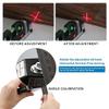 FLaig Distance Meter Multipurpose Level Vertical Measure, Tape Aligner Bubbles, Optical Instrument + Tripod Tape ?Measure Ruler, Black view 3