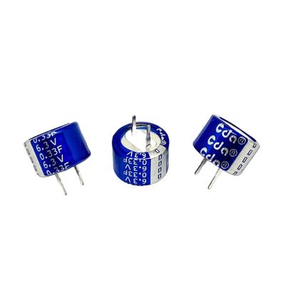 HNEJA CK Super Capacitors 6.3V 0.33F CK6R3334C C-Type SuperCapacitors Farrah Capacitor Button Type Supercaps