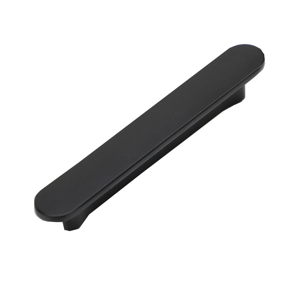 FJYDM Black Zinc Aluminum Alloy Furniture Handle Cupboard Light Luxury Drawer Wardrobe Door Handle-black-96Hole Distance (Size : Black-96Hole Distance)