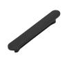 FJYDM Black Zinc Aluminum Alloy Furniture Handle Cupboard Light Luxury Drawer Wardrobe Door Handle-black-96Hole Distance (Size : Black-96Hole Distance) view 1