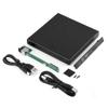ALOEU 12.7mm External DVD Enclosure USB 2.0 External DVD/CD-ROM Case for Laptop Desktop PC Optical Disk Drive SATA to SATA view 3