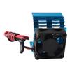 Uonlytech 2pcs Heat Sink System Aluminum Motor Cooling Fan for 1/10 Car 540/550 Brush Motor view 3