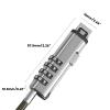 ASYWISH Digital Equipment Computer USB Port Lock Laptop Computer Office Lock Laptop Anti Theft Security Lock Password Lock Anti Theft Lock with Cable for Laptop view 3