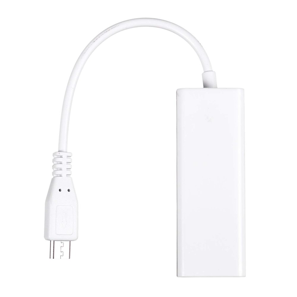 ALOEU Mini USB 5 Pin 10/100 Mbps RJ45 LAN Ethernet Adapter for Tablet PC, 007170