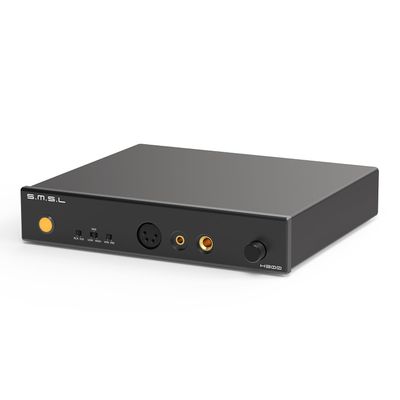 SMSL H300 Headphone Amplifier and Preamp Fully Balanced Design Hi-Fi Audio High Power Output 64PCS High-Power Op-amp, 4.4mm Balanced/XLR 4Pin/ 6.35mm Unbalanced Output
