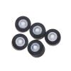 5Pcs Wheel Belt Pulley Rubber Pressure Recorder Cassette Deck Pinch Roller Tape Stereo Player Pulley Wheel 5Pieces Pressure Recorder Cassette Deck Pinch Roller Rubber Belt Pulley 12mm Diameter view 1