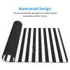 YYHWHJDE Black and White Stripe Pattern Large Office Gaming Mouse pad 16 x 29.5 in : Strong Adhesion and Durability Precision Edge Locking view 3