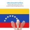 YYHWHJDE Flag of Venezuela Pattern Large Office Gaming Mouse pad 16 x 29.5 in : Strong Adhesion and Durability Precision Edge Locking view 4