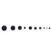 200pcs 1.5-8mm Different Sizes Conductive Rubber Pads Keypad Repair Kit For IR Remote Control Conductive Rubber Buttons view 4