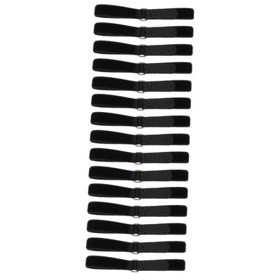 UPKOCH 15pcs Buckle Storage Strap Nylon Bands for Extension Cord Organization Wide Self-adhesive for Home Garage and Outdoor Use