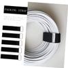 UPKOCH 15pcs Buckle Storage Strap Nylon Bands for Extension Cord Organization Wide Self-adhesive for Home Garage and Outdoor Use view 2