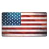 YYHWHJDE Vintage American USA Flag Pattern Large Office Gaming Mouse pad 16 x 29.5 in : Strong Adhesion and Durability Precision Edge Locking view 1