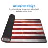 YYHWHJDE Vintage American USA Flag Pattern Large Office Gaming Mouse pad 16 x 29.5 in : Strong Adhesion and Durability Precision Edge Locking view 3