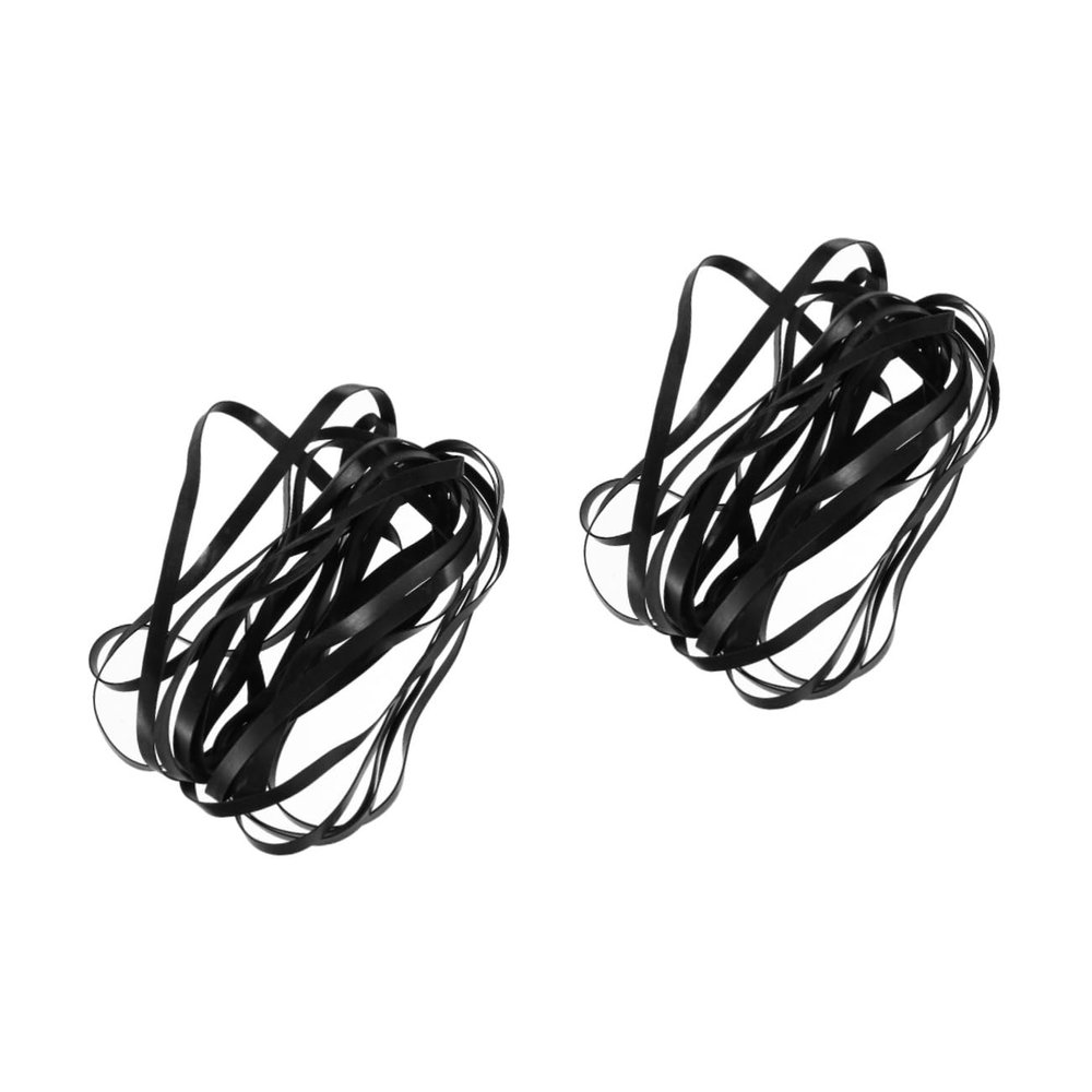 UPKOCH 80pcs Recorder Rubber Belt for Tape Machines DVD Drives and Personal Stereos and Flexible Replacement Belts for Smooth Transmission and Low Noise