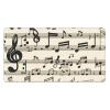 YYHWHJDE Vintage Music Note Art Pattern Large Office Gaming Mouse pad 16 x 29.5 in : Strong Adhesion and Durability Precision Edge Locking view 1