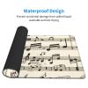 YYHWHJDE Vintage Music Note Art Pattern Large Office Gaming Mouse pad 16 x 29.5 in : Strong Adhesion and Durability Precision Edge Locking view 3