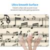 YYHWHJDE Vintage Music Note Art Pattern Large Office Gaming Mouse pad 16 x 29.5 in : Strong Adhesion and Durability Precision Edge Locking view 4