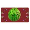 YYHWHJDE Big Eye Watermelon Pattern Large Office Gaming Mouse pad 16 x 29.5 in : Strong Adhesion and Durability Precision Edge Locking view 1