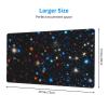 YYHWHJDE Stars Pattern Picture Large Office Gaming Mouse pad 16 x 29.5 in : Strong Adhesion and Durability Precision Edge Locking view 2