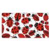 YYHWHJDE Ladybugs Pattern Infinite Speckled Pattern Large Office Gaming Mouse pad 16 x 29.5 in : Strong Adhesion and Durability Precision Edge Locking view 1