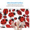 YYHWHJDE Ladybugs Pattern Infinite Speckled Pattern Large Office Gaming Mouse pad 16 x 29.5 in : Strong Adhesion and Durability Precision Edge Locking view 4
