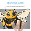 YYHWHJDE Cute Yellow bee Pattern Large Office Gaming Mouse pad 16 x 29.5 in : Strong Adhesion and Durability Precision Edge Locking view 4