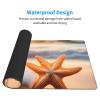 YYHWHJDE Beach Seashell Starfish Pattern Large Office Gaming Mouse pad 16 x 29.5 in : Strong Adhesion and Durability Precision Edge Locking view 3