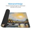 YYHWHJDE Oil Painting Paris Eiffel Tower Pattern Large Office Gaming Mouse pad 16 x 29.5 in : Strong Adhesion and Durability Precision Edge Locking view 3