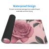 YYHWHJDE Dusky Rose Pattern Large Office Gaming Mouse pad 16 x 29.5 in : Strong Adhesion and Durability Precision Edge Locking view 3