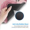 YYHWHJDE Dusky Rose Pattern Large Office Gaming Mouse pad 16 x 29.5 in : Strong Adhesion and Durability Precision Edge Locking view 4