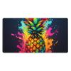 YYHWHJDE Colored Pineapple Picture Large Office Gaming Mouse pad 16 x 29.5 in : Strong Adhesion and Durability Precision Edge Locking view 1