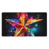 YYHWHJDE Colorful Star Picture Large Office Gaming Mouse pad 16 x 29.5 in : Strong Adhesion and Durability Precision Edge Locking view 1