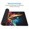 YYHWHJDE Colorful Star Picture Large Office Gaming Mouse pad 16 x 29.5 in : Strong Adhesion and Durability Precision Edge Locking view 3