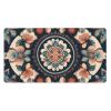 YYHWHJDE Vintage Mandala Flowers Pattern Large Office Gaming Mouse pad 16 x 29.5 in : Strong Adhesion and Durability Precision Edge Locking view 1