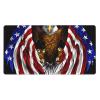 YYHWHJDE USA Flag Patriotic Eagle Pattern Large Office Gaming Mouse pad 16 x 29.5 in : Strong Adhesion and Durability Precision Edge Locking view 1