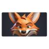 YYHWHJDE Cartoon Fox Head Picture Large Office Gaming Mouse pad 16 x 29.5 in : Strong Adhesion and Durability Precision Edge Locking view 1