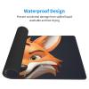 YYHWHJDE Cartoon Fox Head Picture Large Office Gaming Mouse pad 16 x 29.5 in : Strong Adhesion and Durability Precision Edge Locking view 3