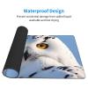 YYHWHJDE Snowy Owl Eyes Pattern Large Office Gaming Mouse pad 16 x 29.5 in : Strong Adhesion and Durability Precision Edge Locking view 3