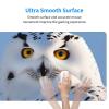 YYHWHJDE Snowy Owl Eyes Pattern Large Office Gaming Mouse pad 16 x 29.5 in : Strong Adhesion and Durability Precision Edge Locking view 4