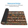 YYHWHJDE African Tribal Ethnic Texture Pattern Large Office Gaming Mouse pad 16 x 29.5 in : Strong Adhesion and Durability Precision Edge Locking view 3