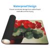 YYHWHJDE Red Geraniums Pattern Large Office Gaming Mouse pad 16 x 29.5 in : Strong Adhesion and Durability Precision Edge Locking view 3