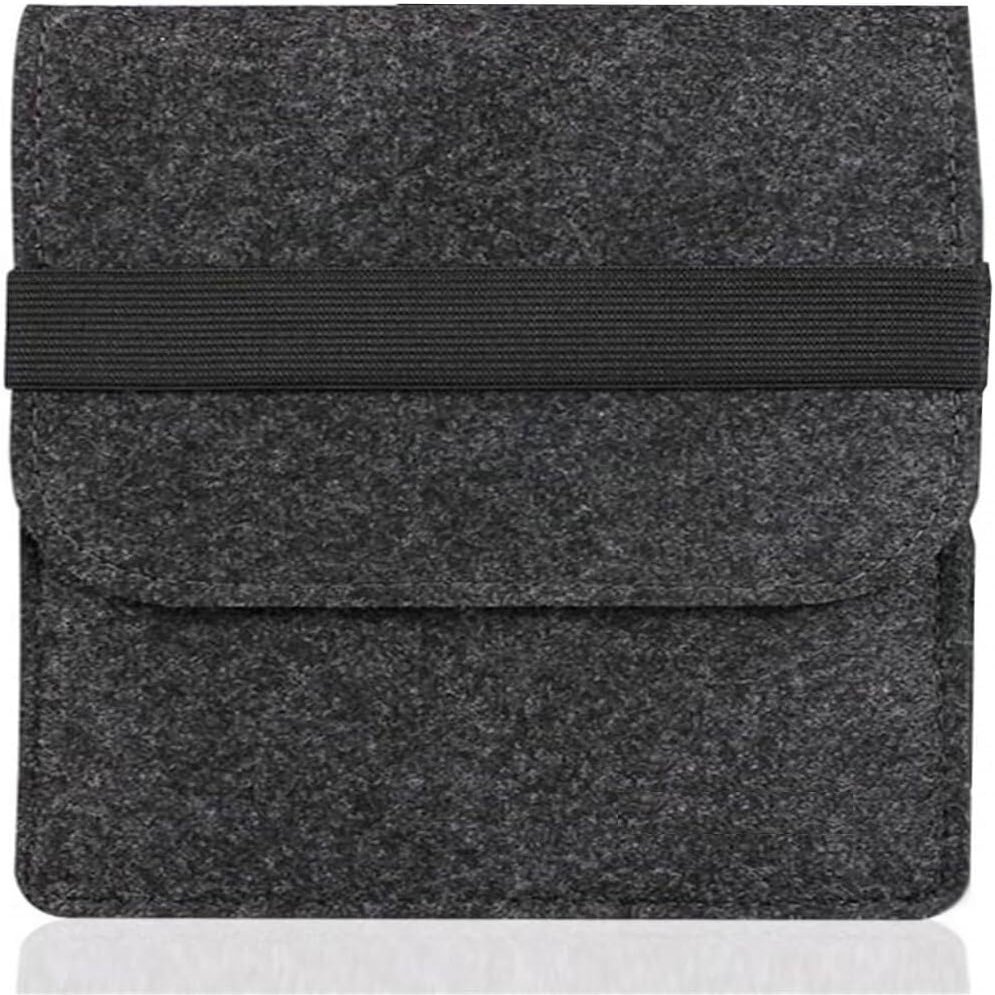 6 inch Sleeve Fits Kindle E-Reader, Protective Felt Cover Case Pouch Bag Fit with All-New Kindle 2022/Kindle 10th Gen 2019/Kindle Paperwhite 1/2/3/4/Kindle Voyage/Kindle(8th Gen, 2016) Black