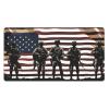 YYHWHJDE US Military Soldiers Patriotic Memorial Day Pattern Large Office Gaming Mouse pad 16 x 29.5 in : Strong Adhesion and Durability Precision Edge Locking view 1