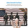 YYHWHJDE US Military Soldiers Patriotic Memorial Day Pattern Large Office Gaming Mouse pad 16 x 29.5 in : Strong Adhesion and Durability Precision Edge Locking view 4