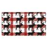 YYHWHJDE Buffalo Plaid Deer Pattern Large Office Gaming Mouse pad 16 x 29.5 in : Strong Adhesion and Durability Precision Edge Locking view 1