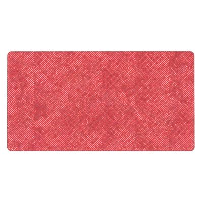 YYHWHJDE Red and White Polka Dots Pattern Large Office Gaming Mouse pad 16 x 29.5 in : Strong Adhesion and Durability Precision Edge Locking
