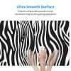 YYHWHJDE Black and White Zebra Stripes Pattern Large Office Gaming Mouse pad 16 x 29.5 in : Strong Adhesion and Durability Precision Edge Locking view 4